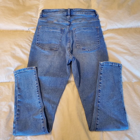 Zara Blue Skinny Jeans - Picture 2 of 3